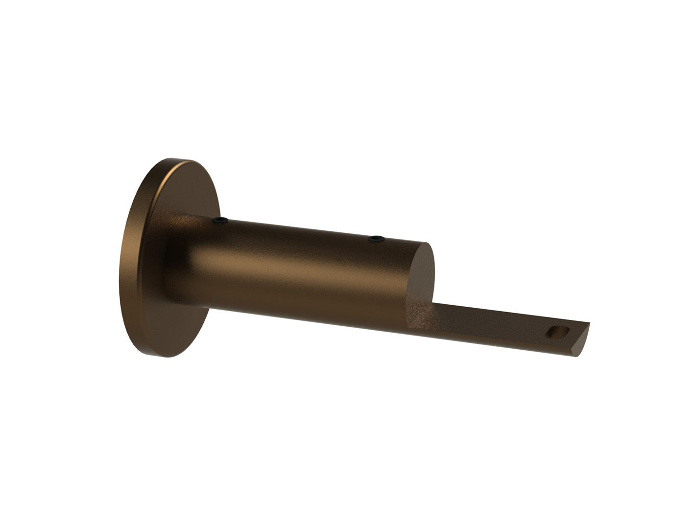 brushed bronze passing bracket by Walcot House