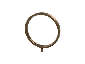 Bronze 50mm flat section curtain ring for 50mm bronze or wooden curtain pole