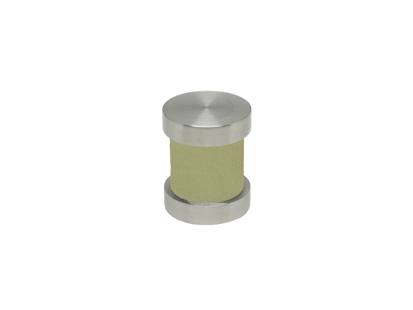 New acorn green groove finial | Walcot House 30mm stainless steel collection