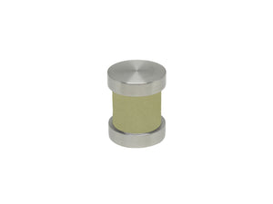 New acorn green groove finial | Walcot House 30mm stainless steel collection