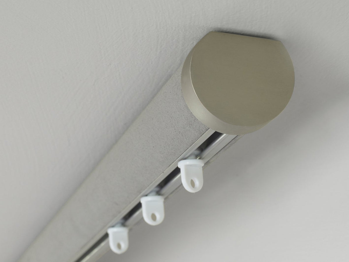 Flush Ceiling Fix Tracked Curtain Pole System Tagged 