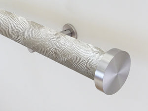 Designer curtain pole | Sandstone | Walcot House UK