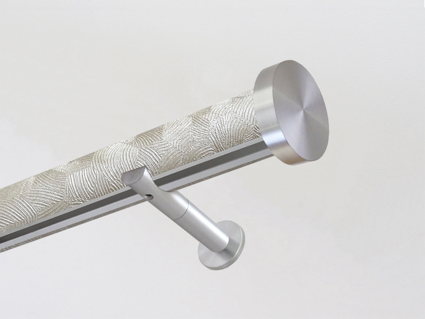 Designer curtain pole | Sandstone | Walcot House UK