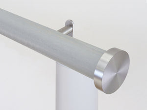 Motorised wooden curtain pole with Somfy motor | Walcot House UK