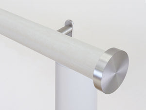 Motorised wooden curtain pole with Somfy motor | Walcot House UK