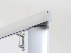 Motorised wooden curtain pole with Somfy motor | Walcot House UK
