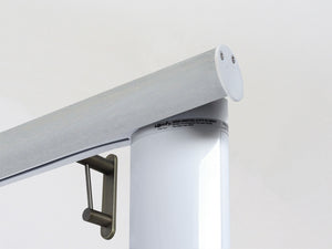 Motorised wooden curtain pole with Somfy motor | Walcot House UK