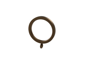 Bronze 30mm flat section curtain ring for bronze 30mm curtain pole sets