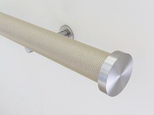 "Sienese" 50mm tracked curtain pole by Walcot House