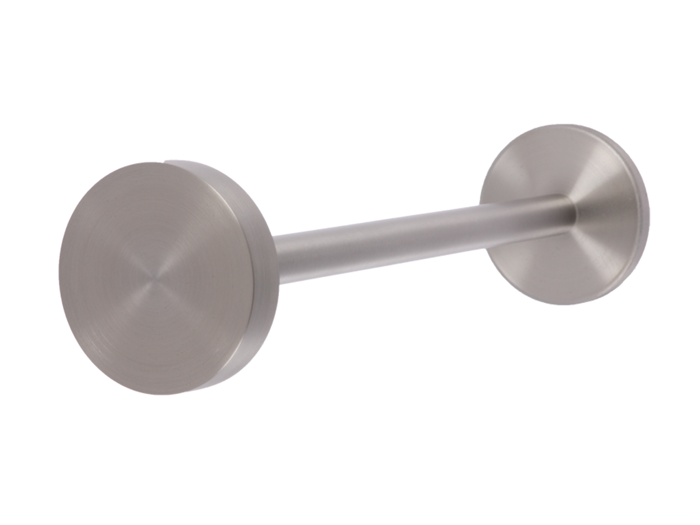 Stainless steel mini disc curtain hold back