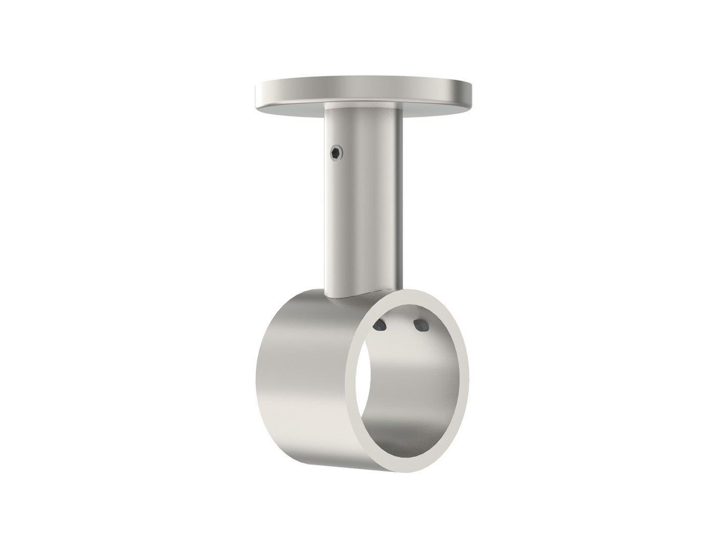 top fix/ceiling fix bracket for 30mm dia. pole in stainless steel