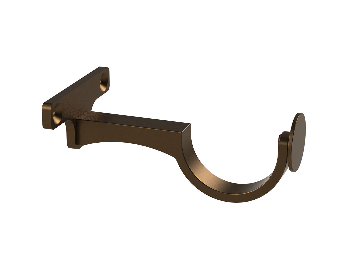 classic centre bracket in brushed bronze by Walcot House