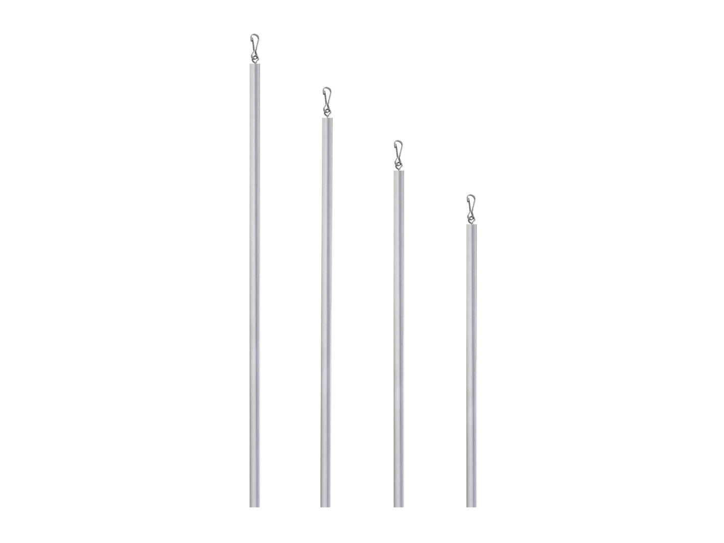 Walcot House Curtain Accessories | Stainless steel draw rods