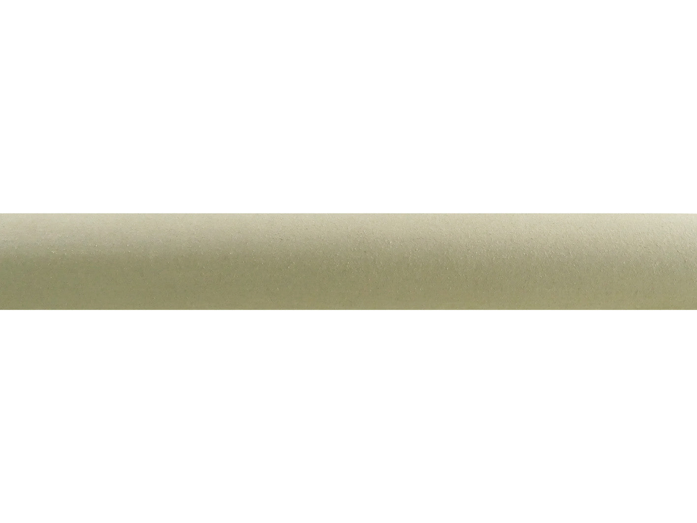 New acorn green suede wrapped & tracked curtain pole 50mm diameter | Walcot House