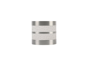 Bobbin finial for 50mm dia. curtain pole - wrapped