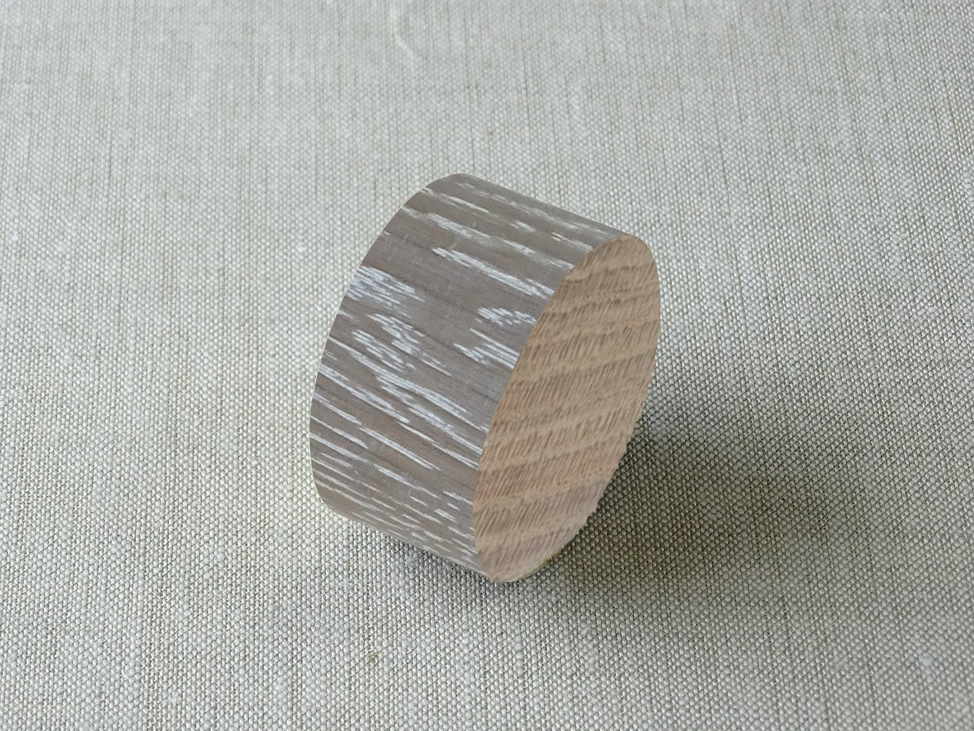 Sample - 50mm dia. real solid oak wood curtain pole