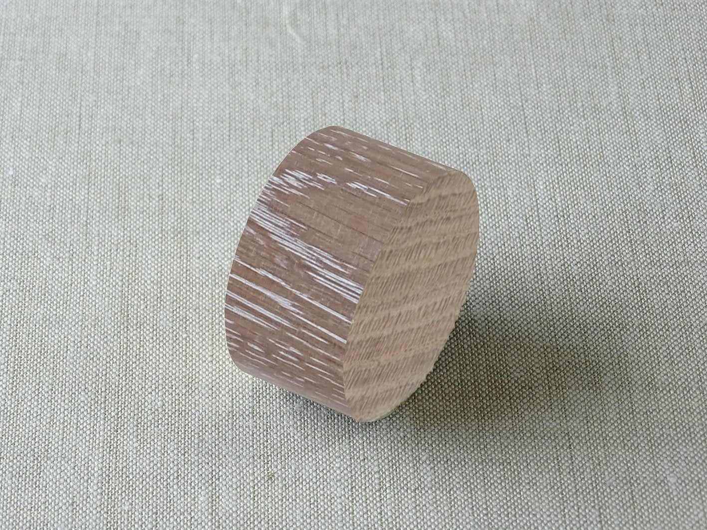 Sample - 50mm dia. real solid oak wood curtain pole