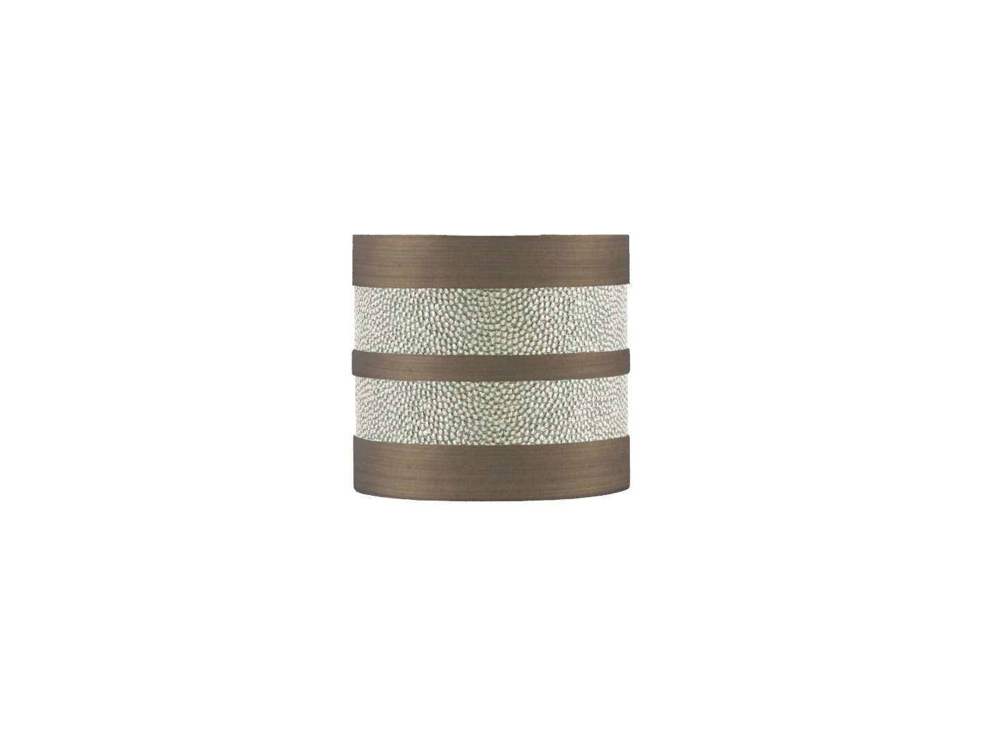 Bobbin finial for 50mm dia. curtain pole - wrapped