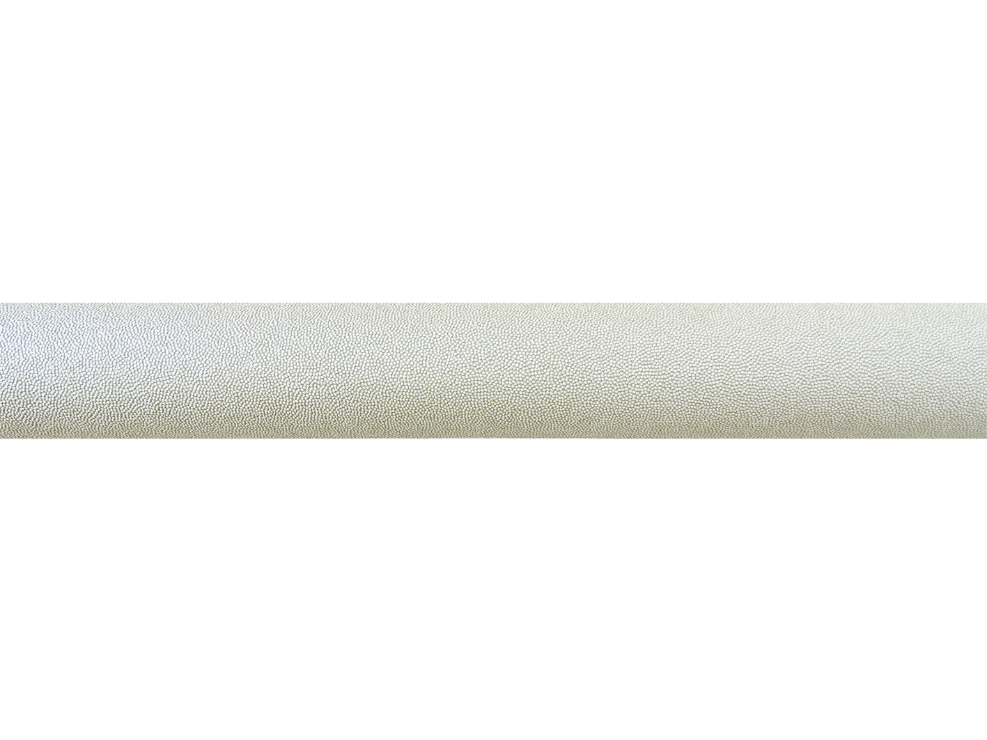 shagreen textured white pepper tracked curtain pole silver track by Walcot House